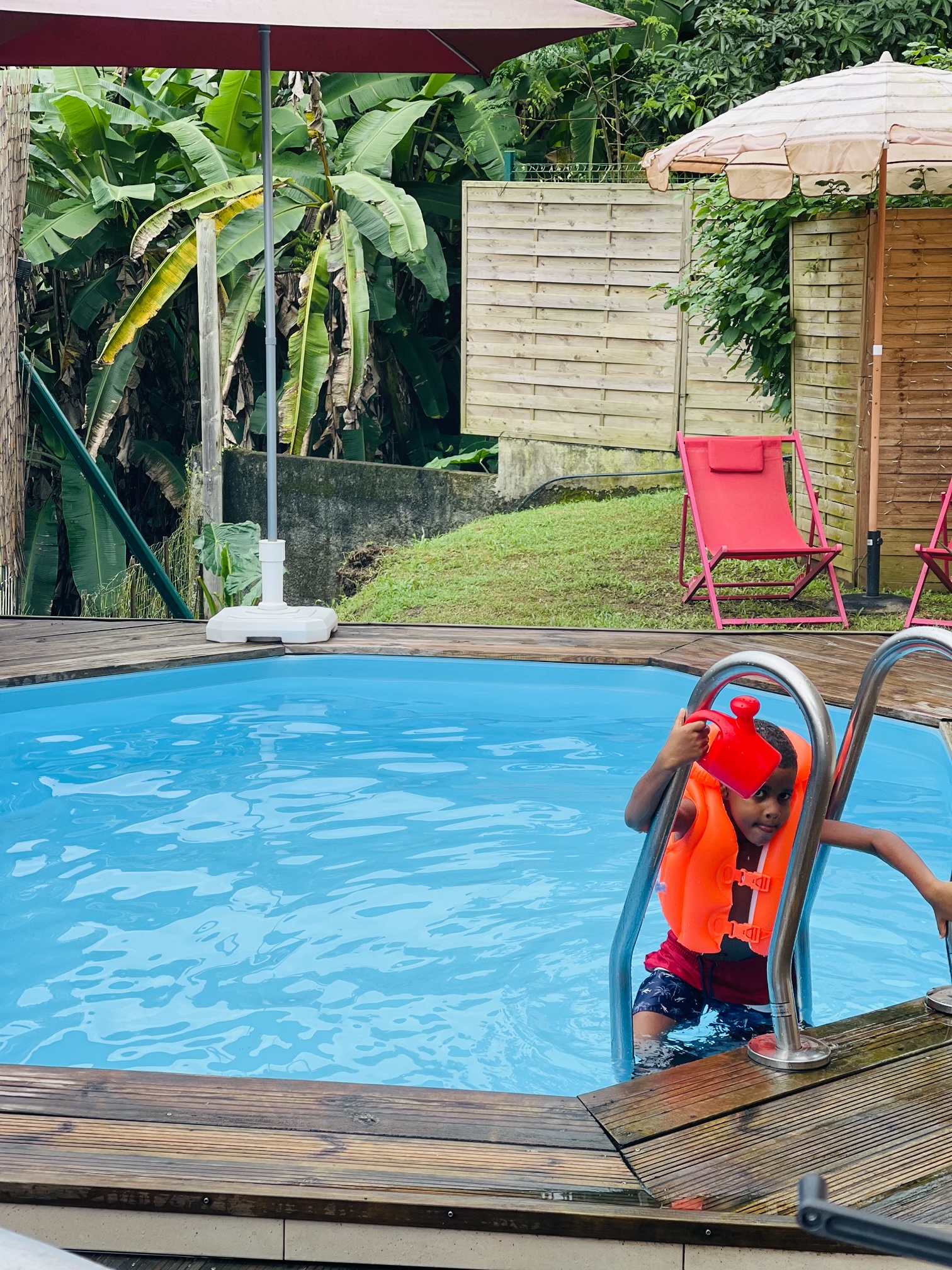 RED PALMER Parasols de madinina - gros morne - location saisonnière au gros morne -