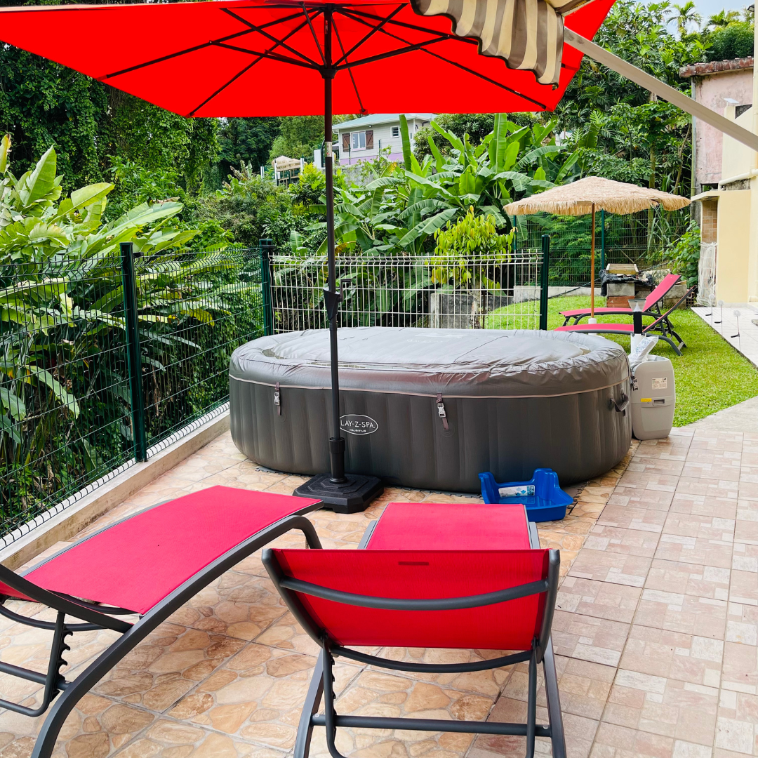 Red palmer – villa avec piscine privée Martinique